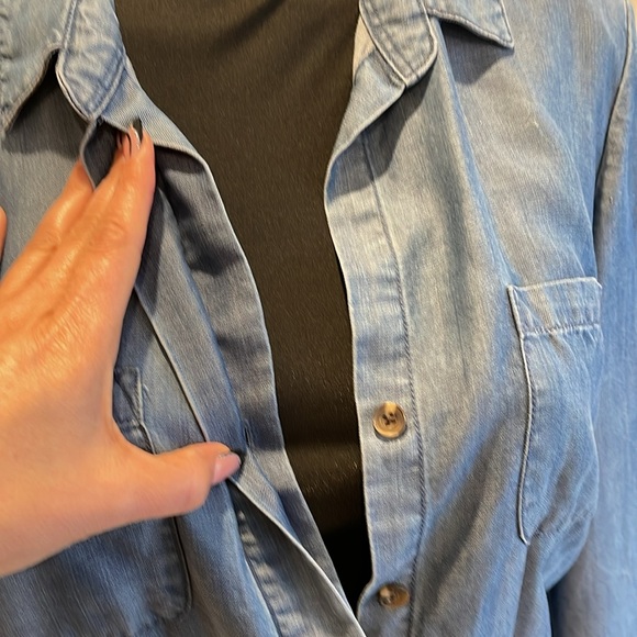 C&C California long sleeve denim shirt - Picture 3 of 5